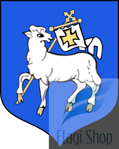 Flaga miasta Koprzywnica - na zamówienie 150x90 Koprzywnicy   