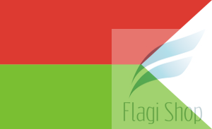 Flaga gminy Głusk - na zamówienie 150x90 Głuska