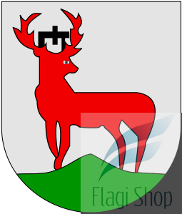 Flaga miasta Nowa Słupia - na zamówienie 150x90 Nowej Słupi   	