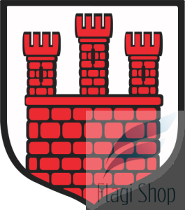 Flaga miasta Wąchock - na zamówienie 150x90 Wąchocka   