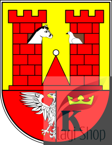 Flaga miasta Włoszczowa - na zamówienie 150x90 Włoszczowy   