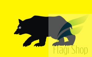 Flaga miasta GONIĄDZ - na zamówienie 150x90 