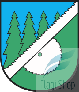 Flaga miasta HAJNÓWKA - na zamówienie 150x90