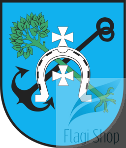 Flaga miasta JEDWABNE - na zamówienie 150x90