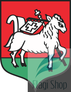 Flaga miasta KLESZCZELE - na zamówienie 150x90