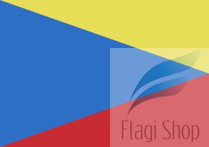 Flaga miasta ŁOMŻA - na zamówienie 110x70