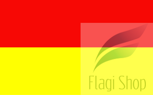 Flaga miasta MOŃKI - na zamówienie 150x90 