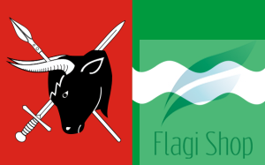 Flaga miasta SEJNY - na zamówienie 150x90 