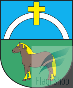 Flaga miasta SUCHOWOLA - na zamówienie 110x70