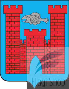 Flaga miasta SURAŻ - na zamówienie 150x90 