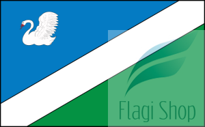 Flaga miasta WYSOKIE MAZOWIECKIE- na zamówienie 150x90 