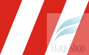 Flaga miasta Czerwieńsk - na zamówienie 110x70 Czerwieńska