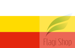 Flaga miasta Gubin - na zamówienie 110x70 Gubina