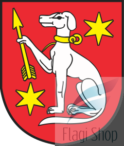 Flaga miasta Iłowa - na zamówienie 150x90 Iłowej