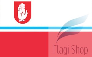 Flaga miasta Brodnica - na zamówienie 110x70 miasta Brodnicy