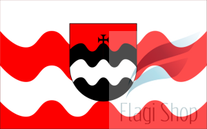 Flaga miasta Chełmno - na zamówienie 150x90 miasta Chełmno