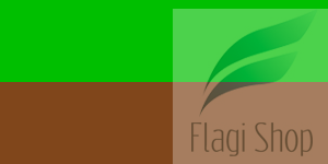 Flaga miasta Łęknica - na zamówienie 150x90 Łęknicy