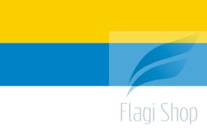 Flaga miasta Skwierzyna - na zamówienie 110x70 Skwierzyny  