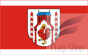 Flaga miasta Słubice - na zamówienie 150x90 Słubic