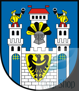 Flaga miasta Szprotawa - na zamówienie 150x90 Szprotawy