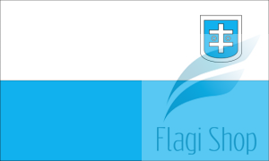 Flaga miasta Wschowa - na zamówienie 110x70 Wschowy