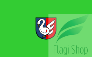 Flaga miasta Zbąszynek - na zamówienie 110x70 Zbąszynka