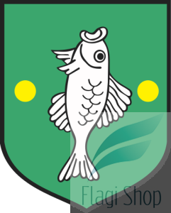 Flaga miasta Górzno - na zamówienie 150x90 miasta Górzna