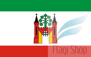 Flaga miasta Lipno - na zamówienie 150x90 Lipna