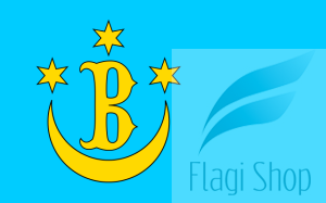 Flaga miasta Bełżyce - na zamówienie 150x90 Bełżyc