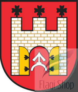 Flaga miasta Skępe - na zamówienie 110x70 Skępa