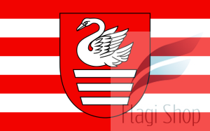Flaga miasta Biłgoraj - na zamówienie 110x70 Biłgoraja