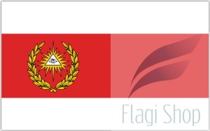 Flaga miasta Boguchwała - na zamówienie 110x70 Boguchwały  