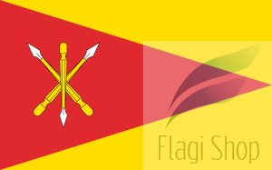 Flaga miasta Kraśnik - na zamówienie 150x90 Kraśnika