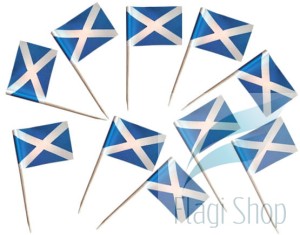 Flaga SZKOCJA Pikery 20 szt Wykałaczki SZKOCJI