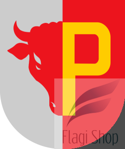 Flaga miasta Poniatowa - na zamówienie 110x70