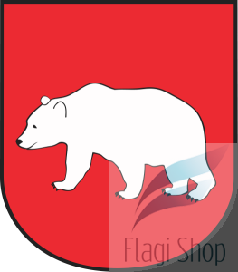 Flaga miasta Radzyń Podlaski - na zamówienie 110x70 Radzynia Podlaskiego