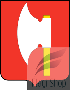 Flaga miasta Rejowiec - na zamówienie 110x70 Rejowca