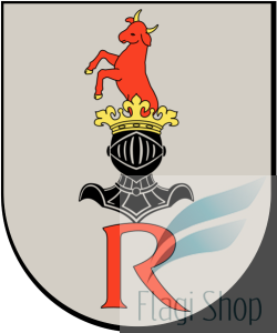 Flaga miasta Ryki - na zamówienie 110x70 Ryków