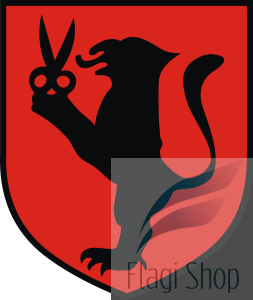 Flaga miasta Tarnogród - na zamówienie 150x90 Tarnogródu