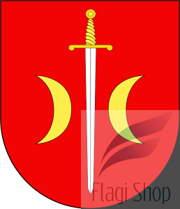 Flaga miasta Terespol - na zamówienie 150x90 Terespola