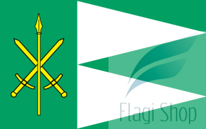 Flaga miasta Włodawa - na zamówienie 150x90 Włodawy 