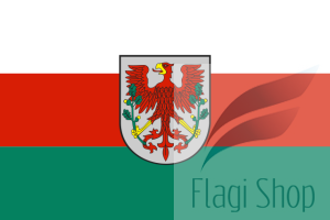 Flaga miasta Choszczno - na zamówienie 110x70 Choszczna   