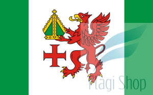 Flaga miasta Golczewo - na zamówienie 150x90 Golczewa Gólczewa Gołczewa   