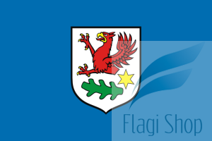 Flaga miasta Gryfino - na zamówienie 150x90 Gryfina   
