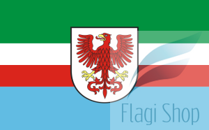 Flaga miasta Ińsko - na zamówienie 110x70 Ińska   