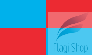 Flaga miasta Mirosławiec - na zamówienie 110x70 Mirosławca   