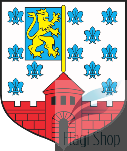 Flaga miasta Nowogard - na zamówienie 110x70