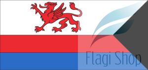 Flaga miasta Pyrzyce - na zamówienie 150x90 Pyrzyc   