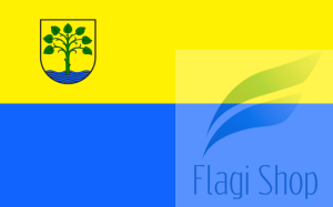 Flaga miasta Resko - na zamówienie 150x90 Reska   