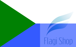 Flaga miasta Blachownia - na zamówienie 110x70 Blachowni